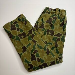 Vintage Woolrich 100% Wool Goretex Duck Camo Hunting Pants Size Medium